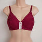 Ladies Embroidered Cotton Bra - Full Coverage Non-Wired Bralette